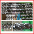 Film blowing extrusion screw and barrel with with high quality assurance